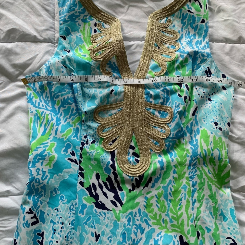Lilly Pulitzer Janice Shift Dress Let’s Cha Cha - Picture 8 of 9